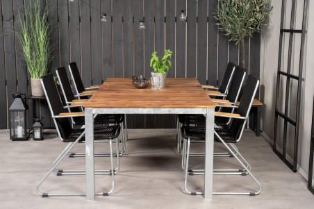 Zenia & Bois matgrupp svart/natur Venture Home