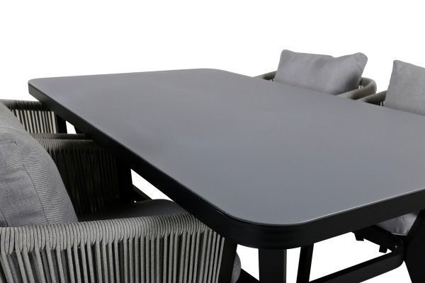 Virya matgrupp grå/svart Venture Home