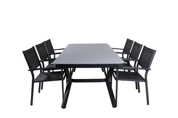 Virya & Copacabana matgrupp svart Venture Home