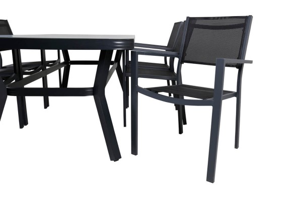 Virya & Copacabana matgrupp svart Venture Home