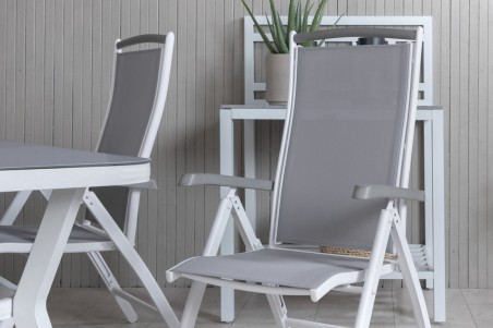 Virya & Albany matgrupp vit/grå Venture Home