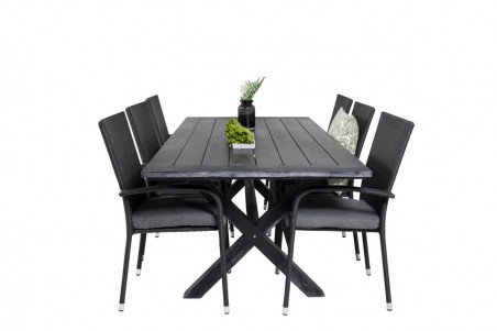 Rives & Anna matgrupp svart Venture Home