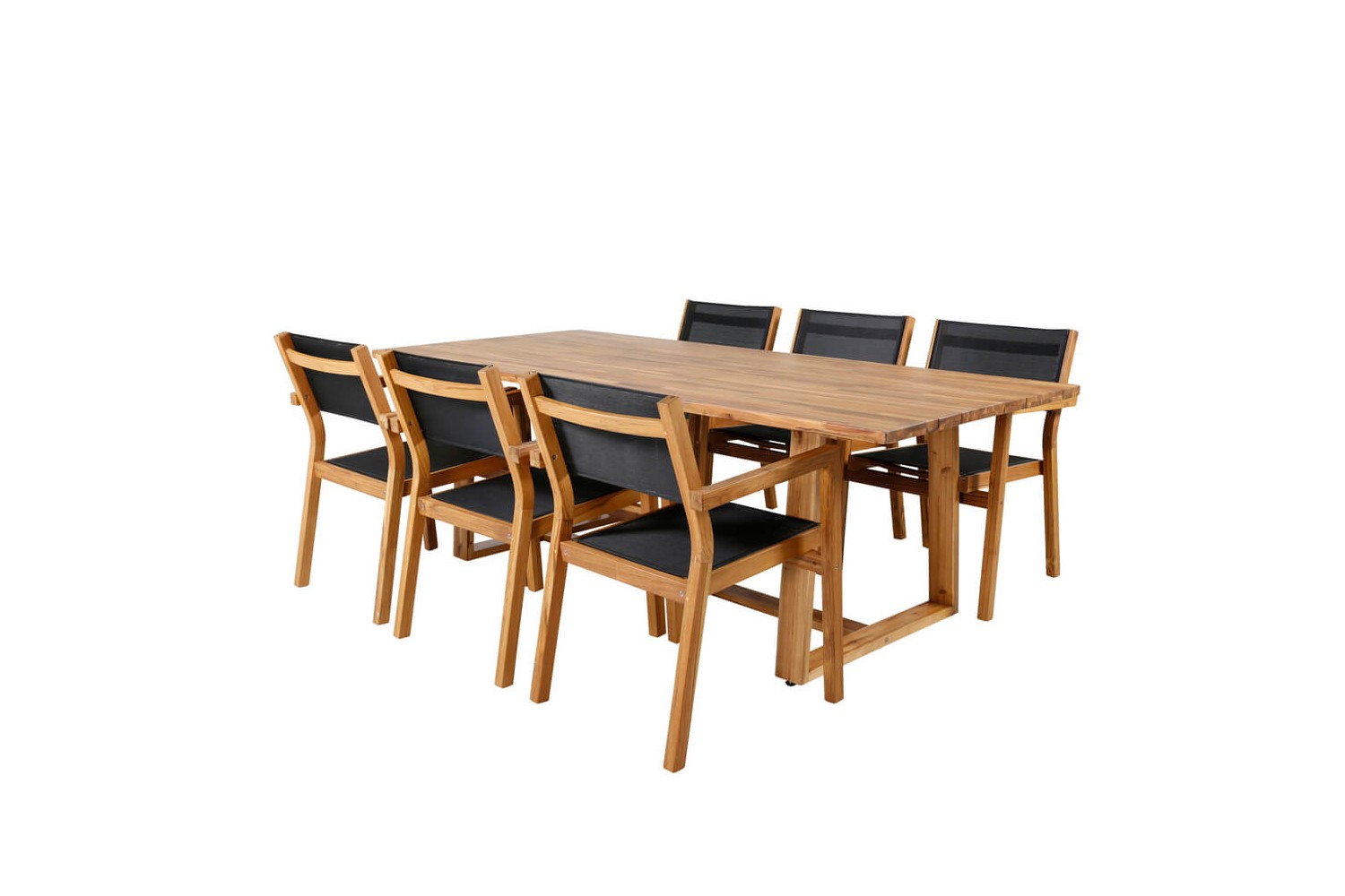 Plankton & Venice matgrupp natur/svart Venture Home