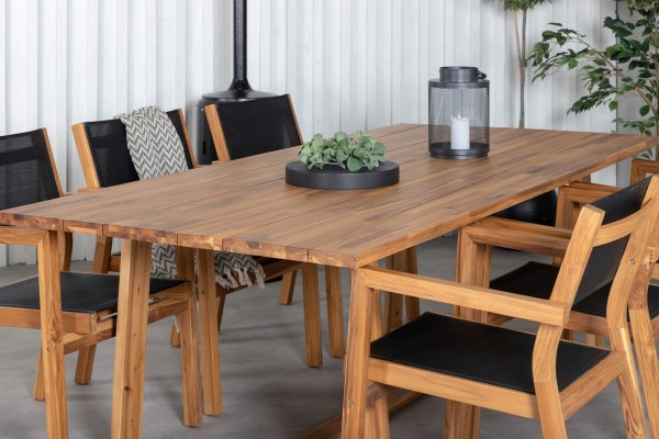 Plankton & Venice matgrupp natur/svart Venture Home