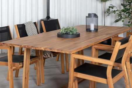 Plankton & Venice matgrupp natur/svart Venture Home
