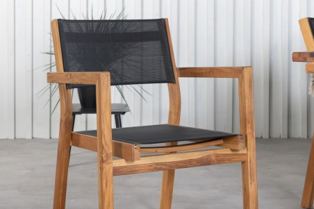 Plankton & Venice matgrupp natur/svart Venture Home
