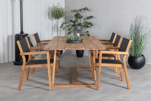 Plankton & Venice matgrupp natur/svart Venture Home
