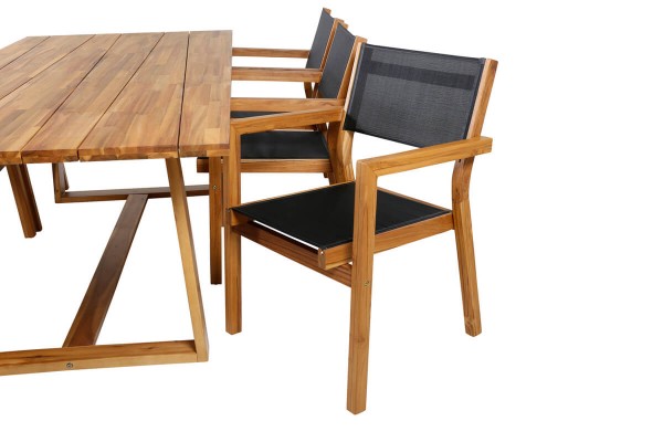 Plankton & Venice matgrupp natur/svart Venture Home