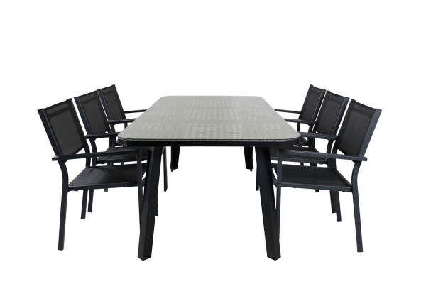 Paola & Copacabana matgrupp svart Venture Home