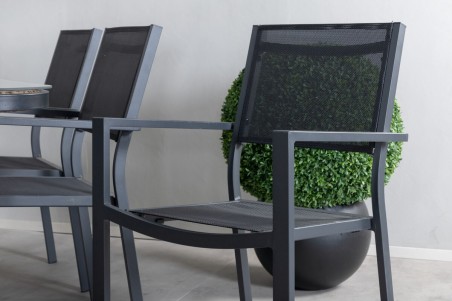 Paola & Copacabana matgrupp svart Venture Home
