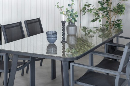 Paola & Copacabana matgrupp svart Venture Home