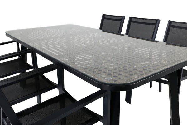 Paola & Copacabana matgrupp svart Venture Home