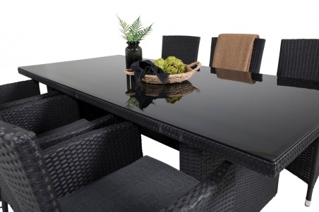 Padova & Malin matgrupp svart Venture Home