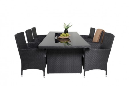Padova & Malin matgrupp svart Venture Home