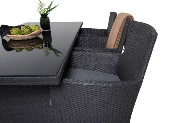 Padova & Malin matgrupp svart Venture Home