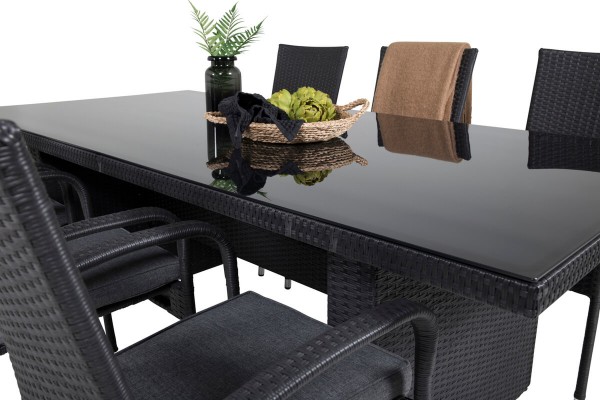 Padova & Anna matgrupp svart Venture Home