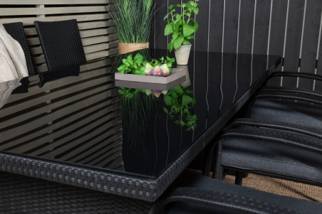 Padova & Anna matgrupp svart Venture Home