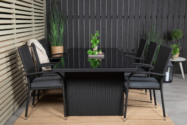 Padova & Anna matgrupp svart Venture Home