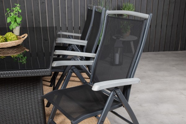 Padova & Albany matgrupp svart Venture Home