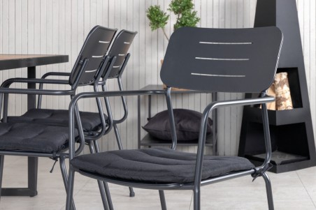 Khung & Nicke matgrupp svart/natur Venture Home