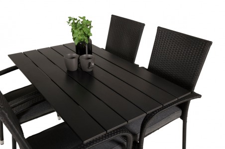 Denver & Anna matgrupp svart Venture Home