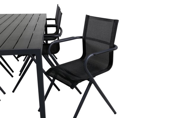 Break & Alina matgrupp svart Venture Home