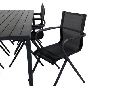Break & Alina matgrupp svart Venture Home