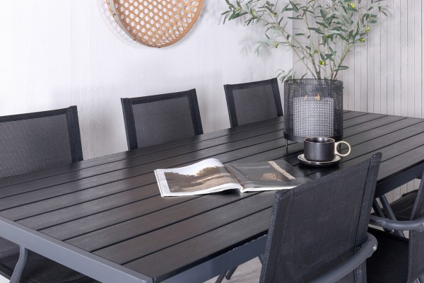 Break & Alina matgrupp svart Venture Home