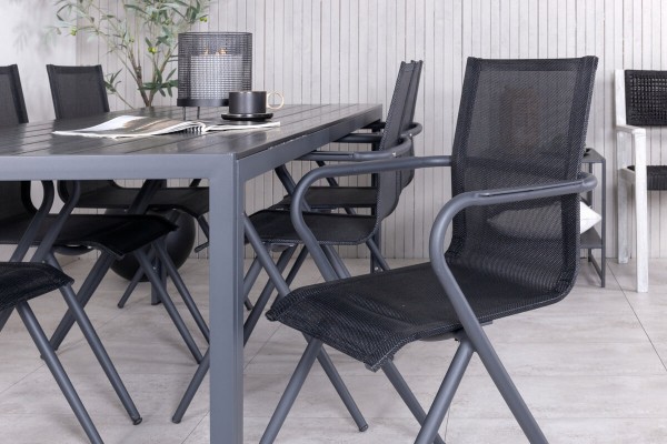 Break & Alina matgrupp svart Venture Home