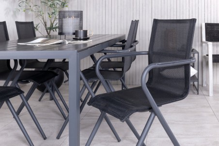 Break & Alina matgrupp svart Venture Home