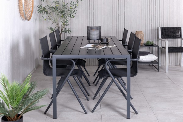 Break & Alina matgrupp svart Venture Home