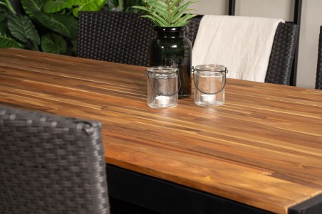 Bois & Malin matgrupp svart/natur Venture Home