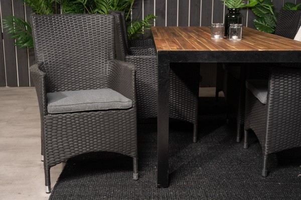 Bois & Malin matgrupp svart/natur Venture Home