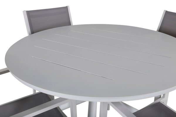 Alma & Copacabana matgrupp vit/grå Venture Home