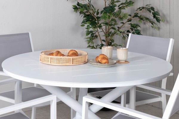 Alma & Copacabana matgrupp vit/grå Venture Home