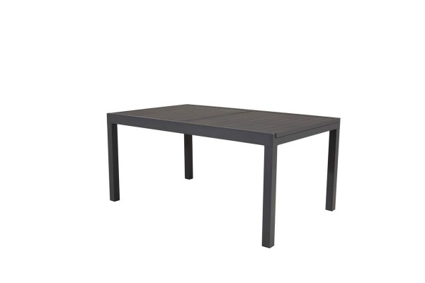 Marbella matbord 160/240x100x75 cm svart Venture Home