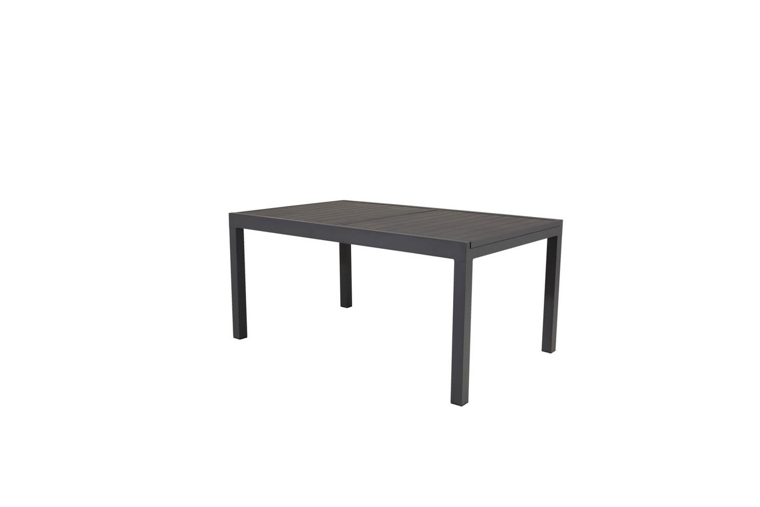 Marbella matbord 160/240x100x75 cm svart Venture Home