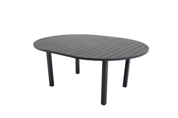 Marbella matbord Ø140 cm svart Venture Home