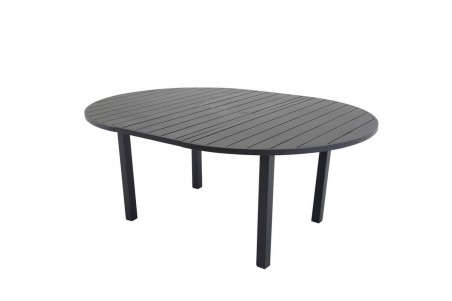 Marbella matbord Ø140 cm svart Venture Home