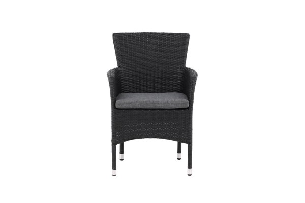 Malina matstol 2-pack svart Venture Home