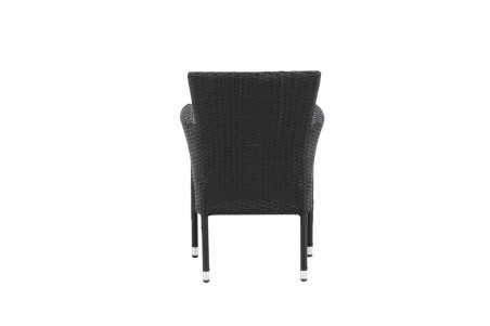 Malina matstol 2-pack svart Venture Home