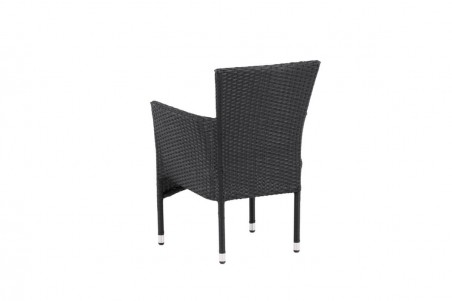 Malina matstol 2-pack svart Venture Home