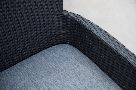 Malina matstol 2-pack svart Venture Home