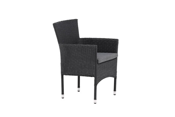 Malina matstol 2-pack svart Venture Home