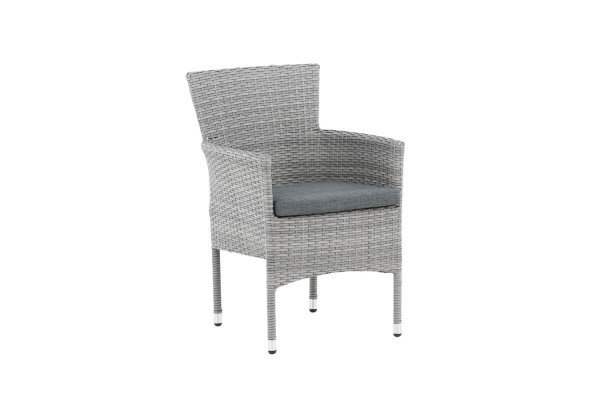 Malina matstol 2-pack grå Venture Home