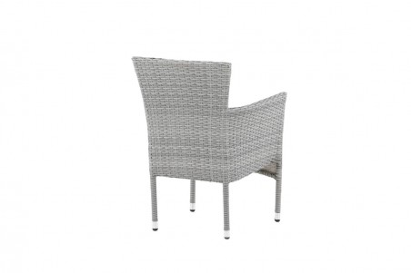 Malina matstol 2-pack grå Venture Home