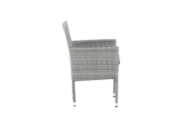 Malina matstol 2-pack grå Venture Home