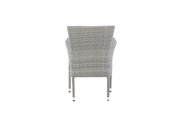 Malina matstol 2-pack grå Venture Home
