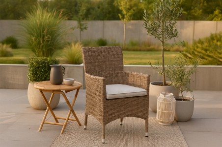 Malin matstol 2-pack natur Venture Home