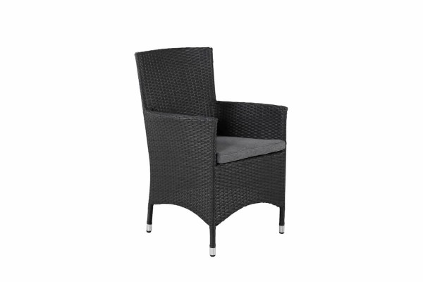 Malin matstol 2-pack svart Venture Home